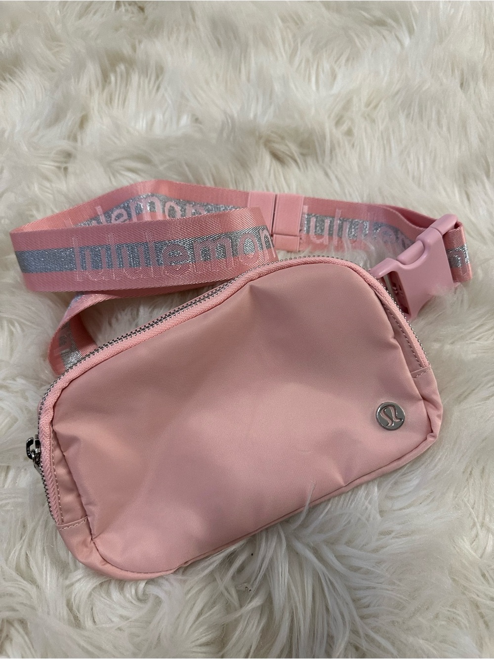 lululemon athletica Blush Pink Mini Belt Bag